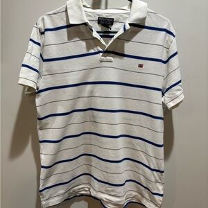 Polo Ralph Lauren White with Blue Stripes